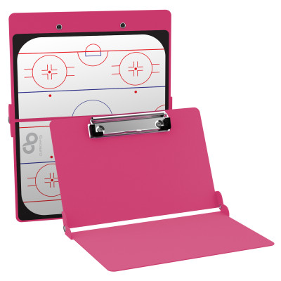 Pink Hockey Clipboard